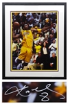 Kobe Bryant Signed 16 x 20 Limited Edition Photo, Commemorating the Lakers Back to Back Championships in 2000-2001 -- With Upper Deck Authentication